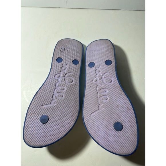 Lily Pulitzer Colorful Flip Flops with Blue Straps - Picture 2 of 3